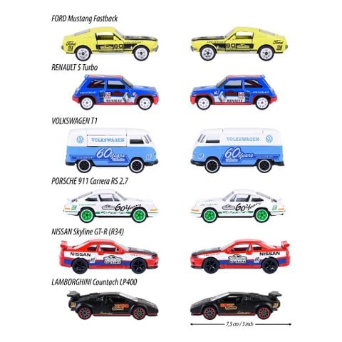 Đồ Chơi Xe Mô Hình MAJORETTE Anniversary Edition Deluxe Cars 212054102 - Herbie Toys