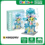 Đồ Chơi Lắp Ráp KEEPPLEY City Corner Summertime Aquarium K28014 Building Blocks - Herbie Toys