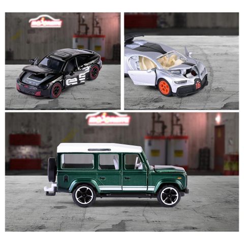 Đồ Chơi Xe Mô Hình Cao Cấp MAJORETTE Deluxe Cars Tin Box 212053190 Diecast - Herbie Toys