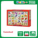 Đồ Chơi Xếp Hình Puzzle 1000 Mảnh CASTORLAND Vintage Floral Jigsaw Puzzle C-104338 - Herbie Toys