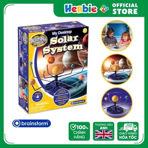 Đồ Chơi Mô Hình Hệ Mặt Trời BRAINSTORM TOYS My Desktop Solar System E2052 - Herbie Toys