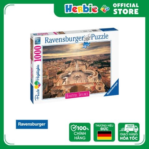 Đồ Chơi Xếp Hình Puzzle 1000 Mảnh RAVENSBURGER Rome Jigsaw Puzzle 140824 - Herbie Toys