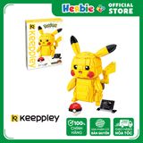 Đồ Chơi Lắp Ráp KEEPPLEY Pokemon Large Pikachu S0101 - Herbie Toys
