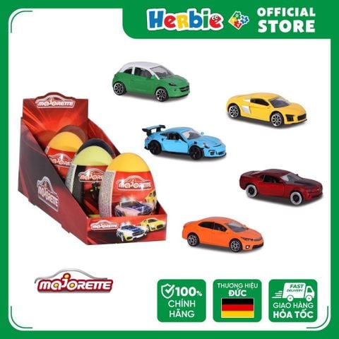 Đồ Chơi Trứng Xe Mô Hình MAJORETTE Surprise Egg 212058332sth - Herbie toys