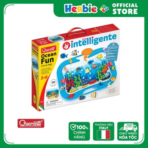 Đồ Chơi Xếp Nút Nhựa 300 Chi Tiết Chủ Đề Đại Dương QUERCETTI Ocean Fun 0969 - Herbie Toys