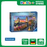 Đồ Chơi Xếp Hình Puzzle 1000 Mảnh RAVENSBURGER Tower Bridge at Sunset Jigsaw Puzzle 150335 - Herbie Toys