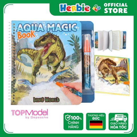 Đồ Chơi BST Thiết Kế Tô Màu TOPMODEL Dino World Aqua Magic Book 0412798 - Herbie Toys