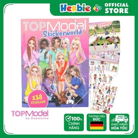 Đồ Chơi BST Thiết Kế TOPMODEL Stickerworld 0412702 - Herbie Toys