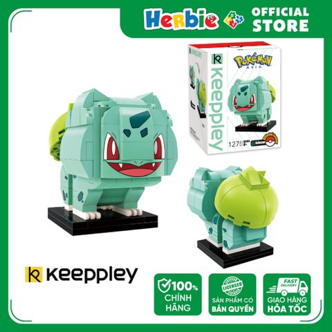 Đồ Chơi Lắp Ráp KEEPPLEY Pokemon Kuppy-Bulbasaur A0104 - Herbie Toys
