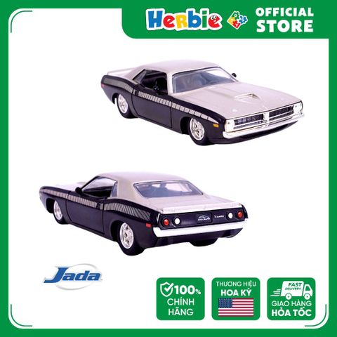 Đồ Chơi Xe Mô Hình JADA TOYS Pink Slips 1:32 1973 Plymouth Barracuda 24106 - Herbie Toys