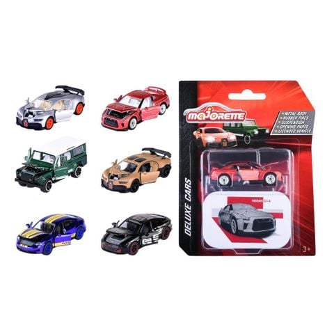 Đồ Chơi Xe Mô Hình Cao Cấp MAJORETTE Deluxe Cars Tin Box 212053190 Diecast - Herbie Toys