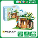Đồ Chơi Lắp Ráp KEEPPLEY Lovely Street ASH Cat Milk Tea Shop Building Blocks K28007 - Herbie Toys
