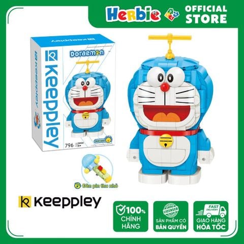 Đồ Chơi Lắp Ráp KEEPPLEY Doraemon S0104 - Herbie Toys