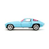 Đồ Chơi Xe Mô Hình JADA TOYS Pink Slips 1:32 1966 Chevrolet Corvette - Herbie Toys