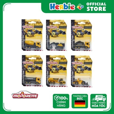 Đồ Chơi Xe Mô Hình Xây Dựng MAJORETTE Volvo Construction Edition 212057283 - Herbie Toys