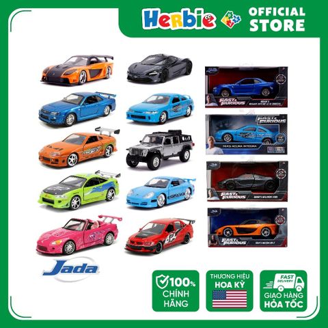 [CHỌN MẪU] Đồ Chơi Xe Mô Hình JADA TOYS F&F 1:32 Scale Diecast Model Cars Toys 24075 - Herbie Toys