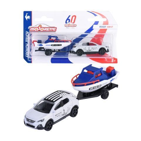 Đồ Chơi Xe Mô Hình MAJORETTE French Touch Trailer 212055014 - Herbie Toys