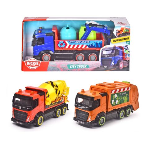 Đồ Chơi Đường Phố DICKIE TOYS City Truck 203744014 - Herbie Toys