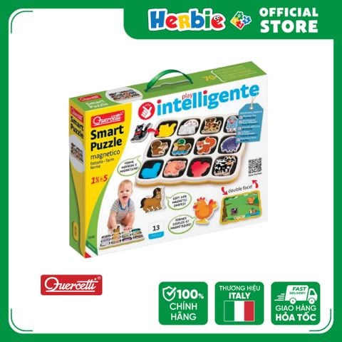 Đồ Chơi Giáo Dục Phát Triển Trí Tuệ QUERCETTI 0230 Smart Puzzle Magnetico - Herbie Toys
