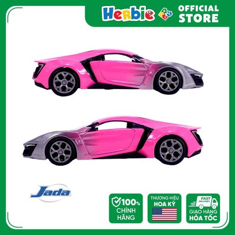 Đồ Chơi Xe Mô Hình JADA TOYS Pink Slips 1:32 Lykan Hypersport - Herbie Toys