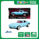 Đồ Chơi Xe Mô Hình JADA TOYS Pink Slips 1:32 1966 Chevrolet Corvette - Herbie Toys