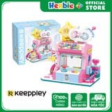 Đồ Chơi Lắp Ráp KEEPPLEY Lovely Street Orange Cat-Game House Building Blocks K28019 - Herbie Toys