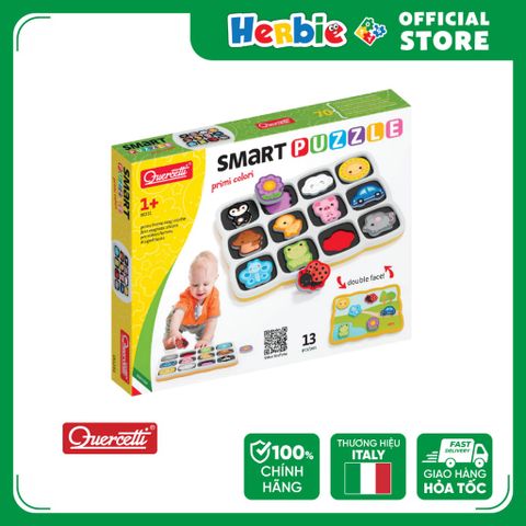 Đồ Chơi Giáo Dục Phát Triển Trí Tuệ QUERCETTI 0231 Smart Puzzle Magnetico - Herbie Toys