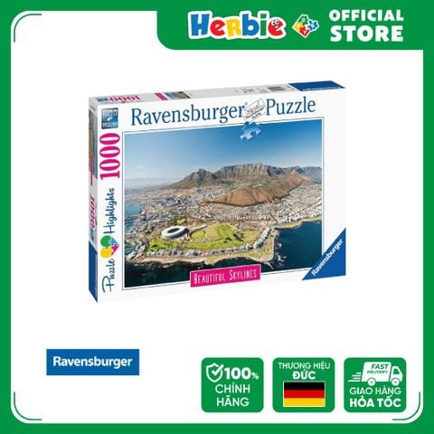 Đồ Chơi Xếp Hình Puzzle 1000 Mảnh RAVENSBURGER Cape Town Jigsaw Puzzle 140848 - Herbie Toys