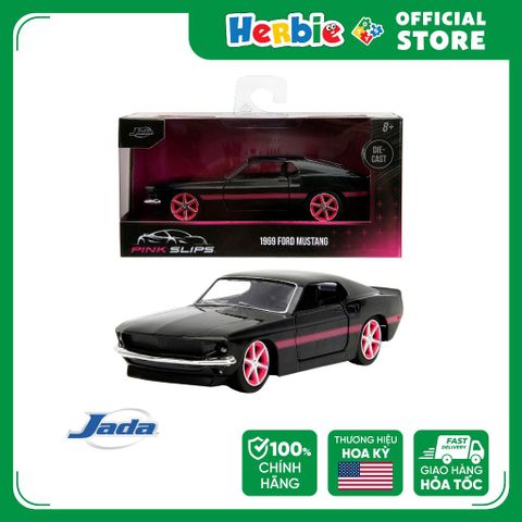Đồ Chơi Xe Mô Hình JADA TOYS Pink Slips 1:32 1969 Ford Mustang - Herbie Toys
