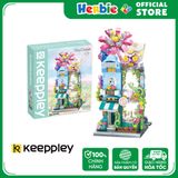 Đồ Chơi Lắp Ráp KEEPPLEY City Corner Greenness Flower Store Building Blocks K28016 - Herbie Toys