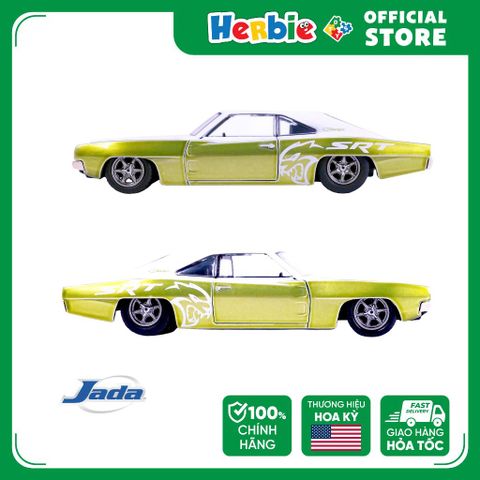 Đồ Chơi Xe Mô Hình JADA TOYS Pink Slips 1:32 1968 Dodge Charger 24106 - Herbie Toys