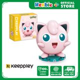 Đồ Chơi Lắp Ráp KEEPPLEY Pokemon - Kuppy Jigglypuff K20229 Building Block - Herbie Toys