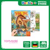 Đồ Chơi BST Thiết Kế TOPMODEL Dino World Dino Zoo Stickers Booklet 0412752 - Herbie Toys