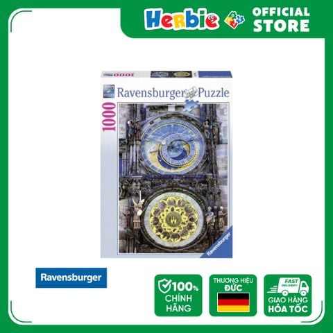 Đồ Chơi Xếp Hình Puzzle 1000 Mảnh RAVENSBURGER Astronomical Clock Jigsaw Puzzle 197392 - Herbie Toys