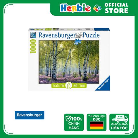 Đồ Chơi Xếp Hình Puzzle 1000 Mảnh RAVENSBURGER Birch Forest Jigsaw Puzzle 167531 - Herbie Toys