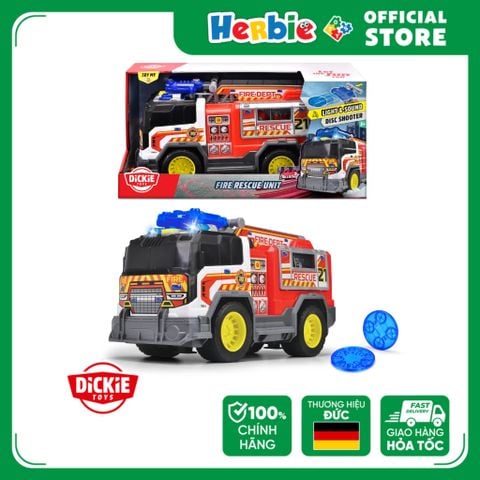 Đồ Chơi Xe Cứu Hỏa DICKIE TOYS Fire Rescue Unit 203306020 - Herbie Toys