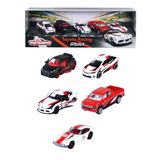 Bộ 5 Đồ Chơi Xe Mô Hình MAJORETTE Toyota Racing 5 Pieces Giftpack 212053189 - Herbie Toys