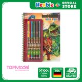 Đồ Chơi BST Thiết Kế Tô Màu TOPMODEL Dino World Colouring Book 0411385 - Herbie Toys