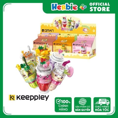 Đồ Chơi Lắp Ráp QMAN Build & Fun Qtea Building Blocks 35014 - Herbie Toys