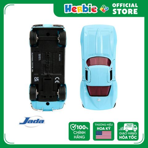 Đồ Chơi Xe Mô Hình JADA TOYS Pink Slips 1:32 1966 Chevrolet Corvette - Herbie Toys