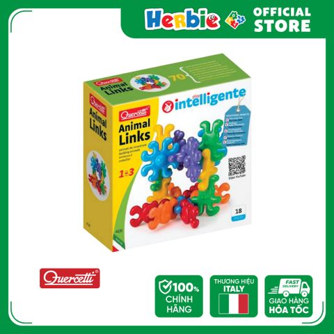 Đồ Chơi Giáo Dục Phát Triển Trí Tuệ QUERCETTI 4135 Animal Shapes Necklace - Herbie Toys