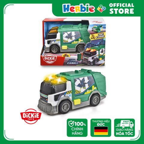Đồ Chơi Xe Chở Rác DICKIE TOYS City Cleaner 203302029 - Herbie Toys