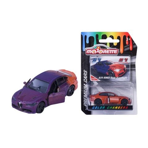 Đồ Chơi Xe Mô Hình Đổi Màu MAJORETTE Color Changers Premium Cars 212054041 - Herbie Toys
