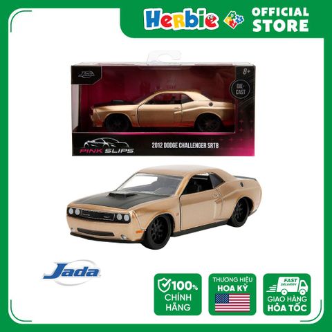 Đồ Chơi Xe Mô Hình JADA TOYS Pink Slips 1:32 2012 Dodge Challenger SRT8 - Herbie Toys