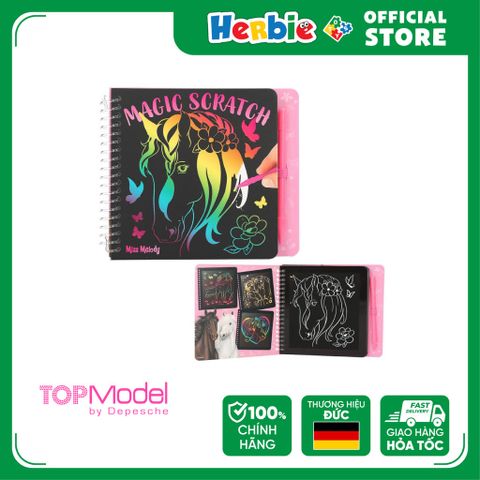 Đồ Chơi BST Thiết Kế Kỳ Diệu TOPMODEL Miss Melody Mini Magic-Scratch Book 0412734 - Herbie Toys