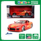 Đồ Chơi Xe Mô Hình JADA TOYS Fast & Furious Orange JLS Mazda RX-7 1:24 Scale Diecast 30747 801310971734 - Herbie Toys