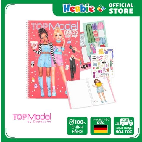 Đồ Chơi BST Thiết Kế Tô Màu TOPMODEL Dress Me Up Cutie Star 0412433 - Herbie Toys