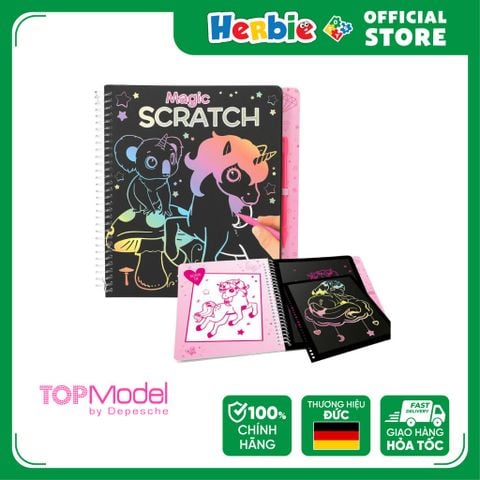 Đồ Chơi BST Thiết Kế Kỳ Diệu TOPMODEL Ylvi Magic Scratch Book 0412730 - Herbie Toys
