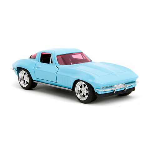 Đồ Chơi Xe Mô Hình JADA TOYS Pink Slips 1:32 1966 Chevrolet Corvette - Herbie Toys