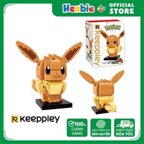Đồ Chơi Lắp Ráp KEEPPLEY Pokemon Kuppy-Eevee A0102 - Herbie Toys